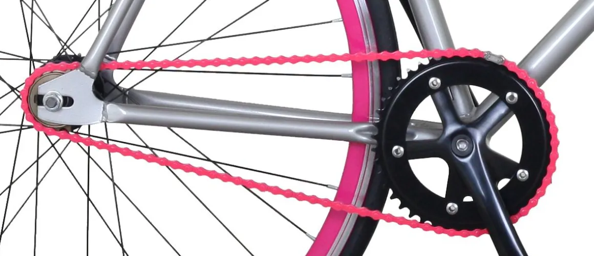 Fixie Bike 54 cm URBAN silber/pink | GONSER.CH
