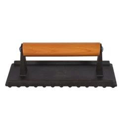 Fleischpresse Gusseisen 20 x 10 cm schwarz