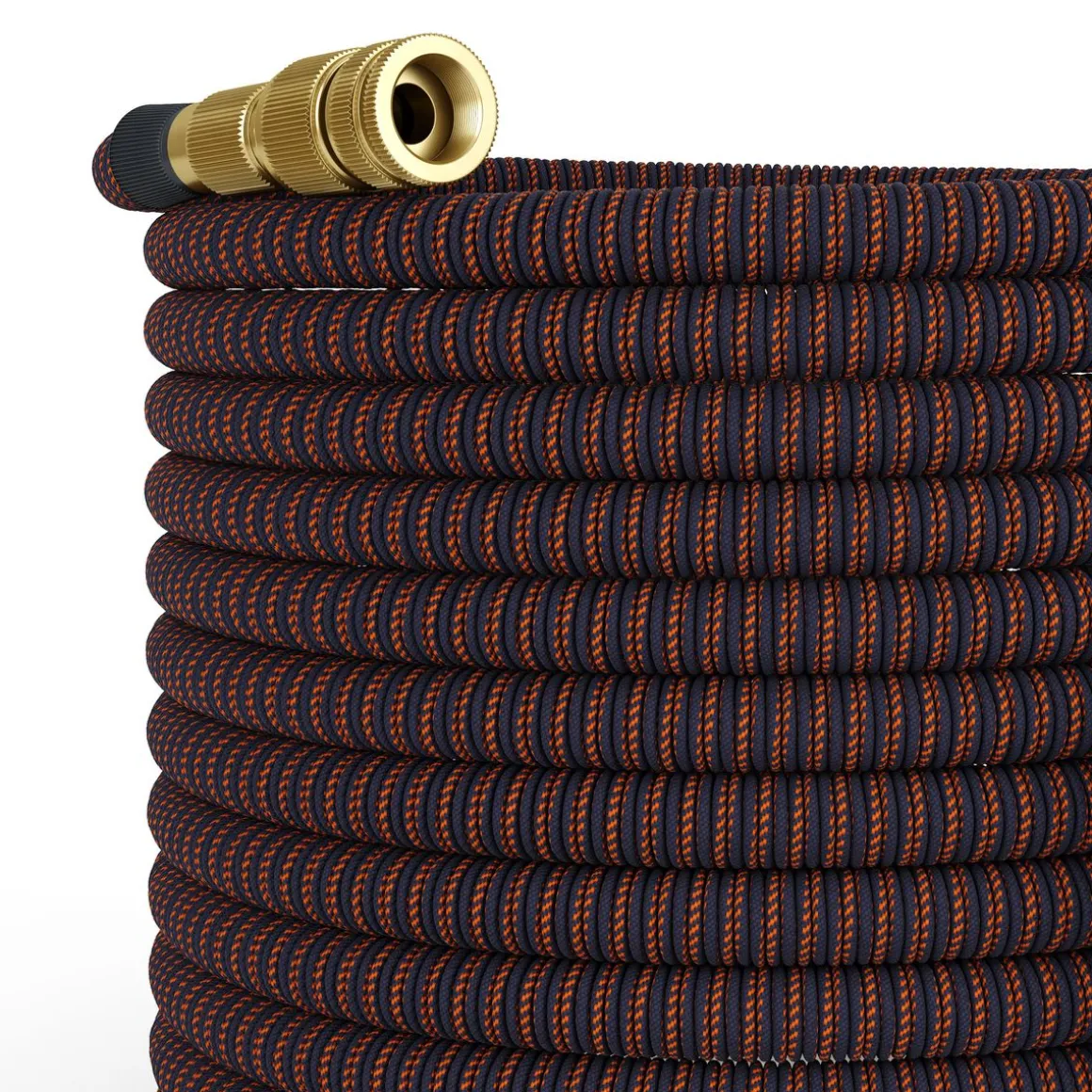 Flexi SUPER Premium Gartenschlauch 30 m schwarz/orange