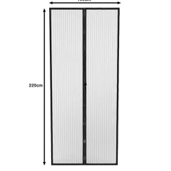 Fliegengitter für Türe 100 x 220 cm