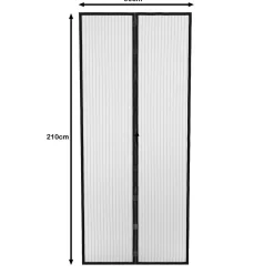Fliegengitter für Türe 90 x 210 cm