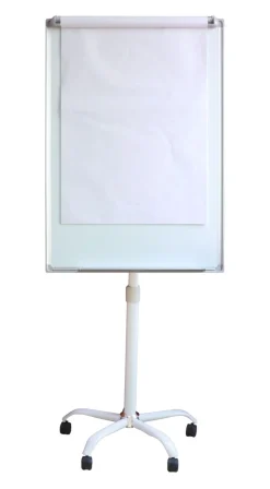 Flipchart Whiteboard auf Rollen
