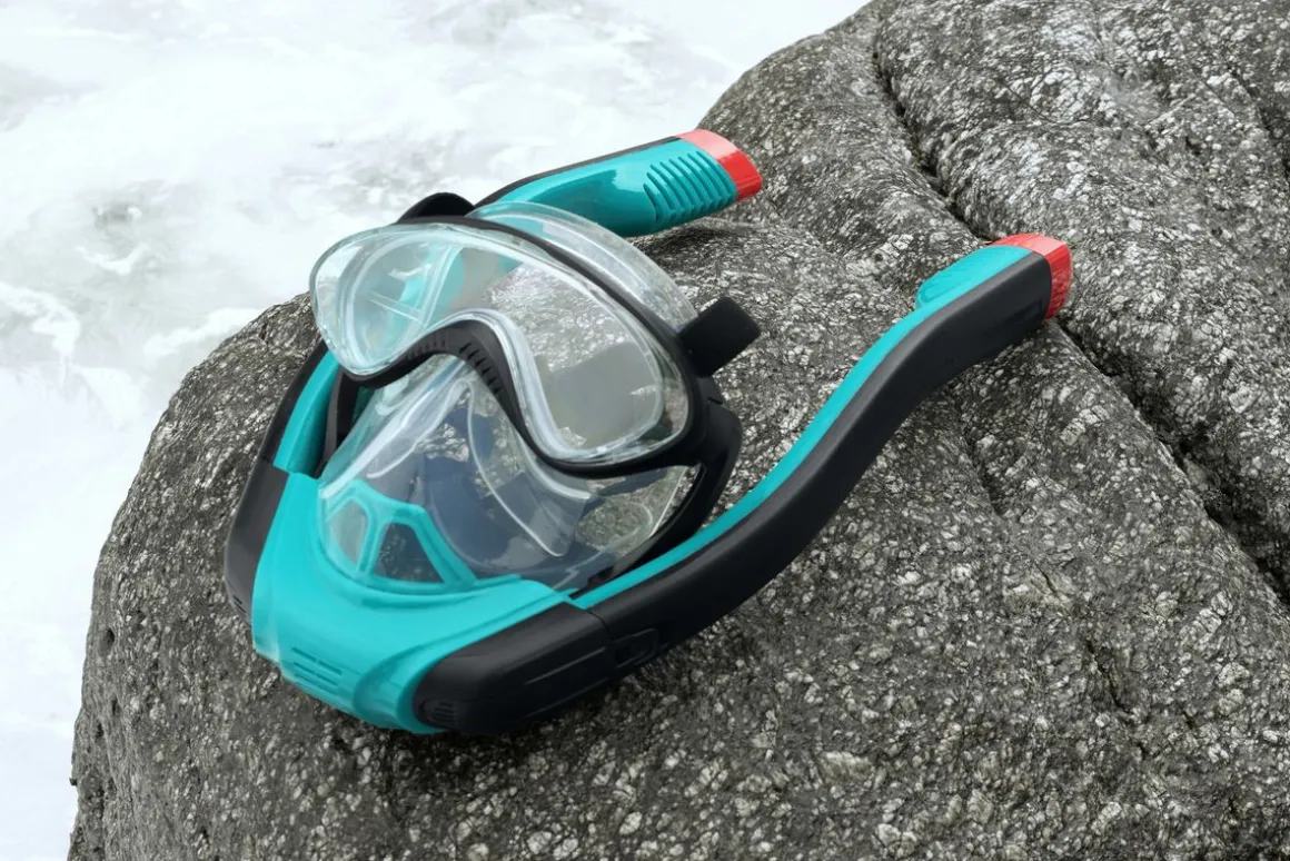 Flowtech Tauchermaske mit Schnorchel Grösse S/M