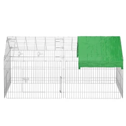 Freilaufgehege Kaninchen 220 x 103 x 103 cm