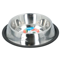 Fressnapf Edelstahl 500 ml silber/schwarz