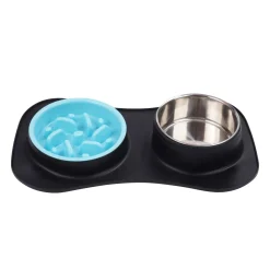 Fressnapf Set Edelstahl Anti-Schling 200 ml 3-teilig
