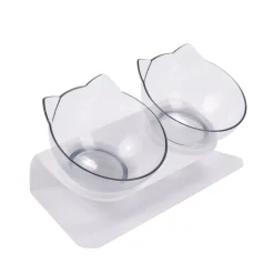 Fressnapf Set mit Neigung 300 ml 3-teilig weiss