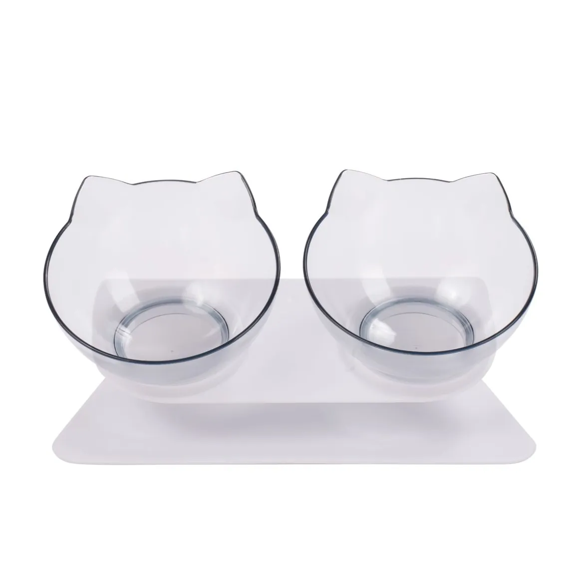 Fressnapf Set mit Neigung 300 ml 3-teilig weiss