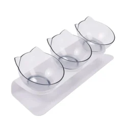 Fressnapf Set mit Neigung 300 ml 4-teilig weiss