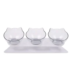 Fressnapf Set mit Neigung 300 ml 4-teilig weiss