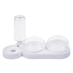 Fressnapf Set mit Wasserflasche 4-teilig weiss