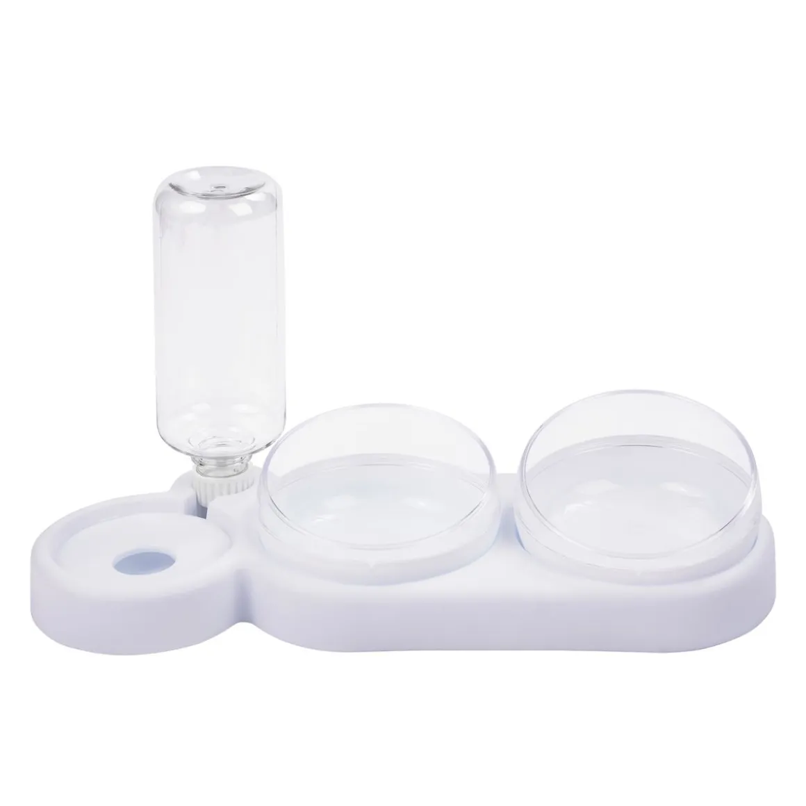 Fressnapf Set mit Wasserflasche 4-teilig weiss