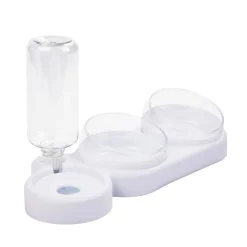 Fressnapf Set mit Wasserflasche 4-teilig weiss