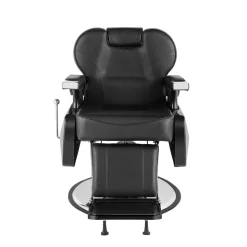 Friseurstuhl Leder 110 x 69 x 97 - 110 cm schwarz