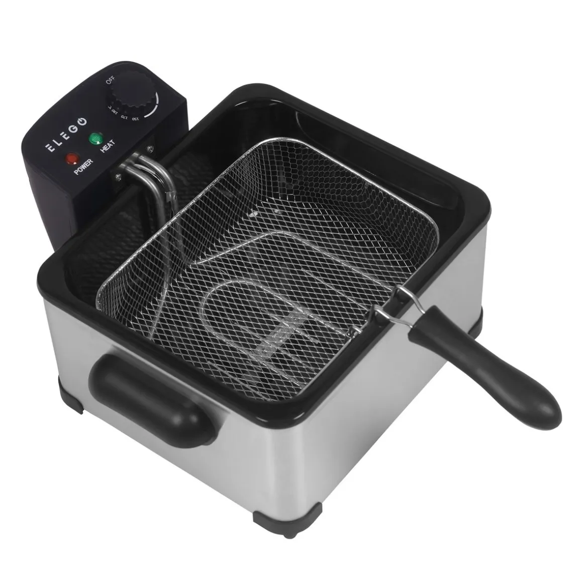 Fritteuse mit 3 Frittierkörben 4L