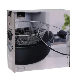 Frittiertopf mit Glasdeckel 3.5L