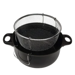 Frittiertopf mit Glasdeckel 3.5L