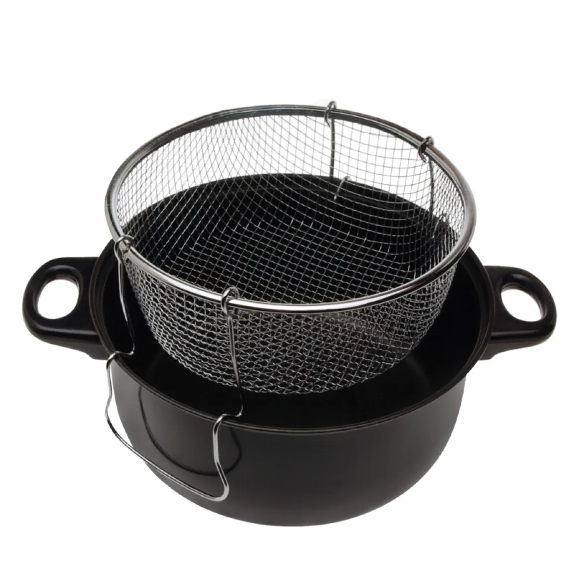 Frittiertopf mit Glasdeckel 3.5L