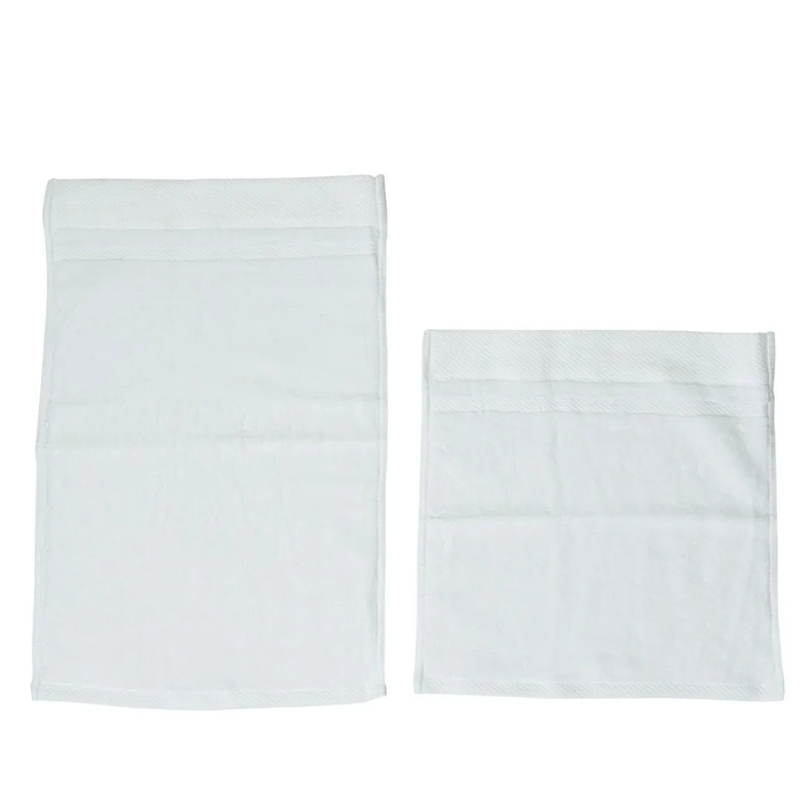 Frotteetuch Set 4-teilig weiss