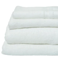 Frotteetuch Set 4-teilig weiss