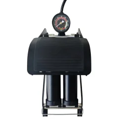 Fussluftpumpe Doppelzylinder 8 bar