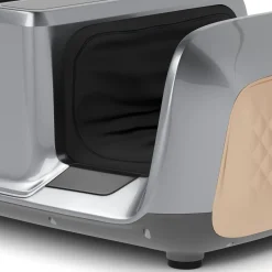 Fussmassagegerät mit Wärmefunktion grau/beige