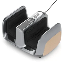 Fussmassagegerät mit Wärmefunktion grau/beige