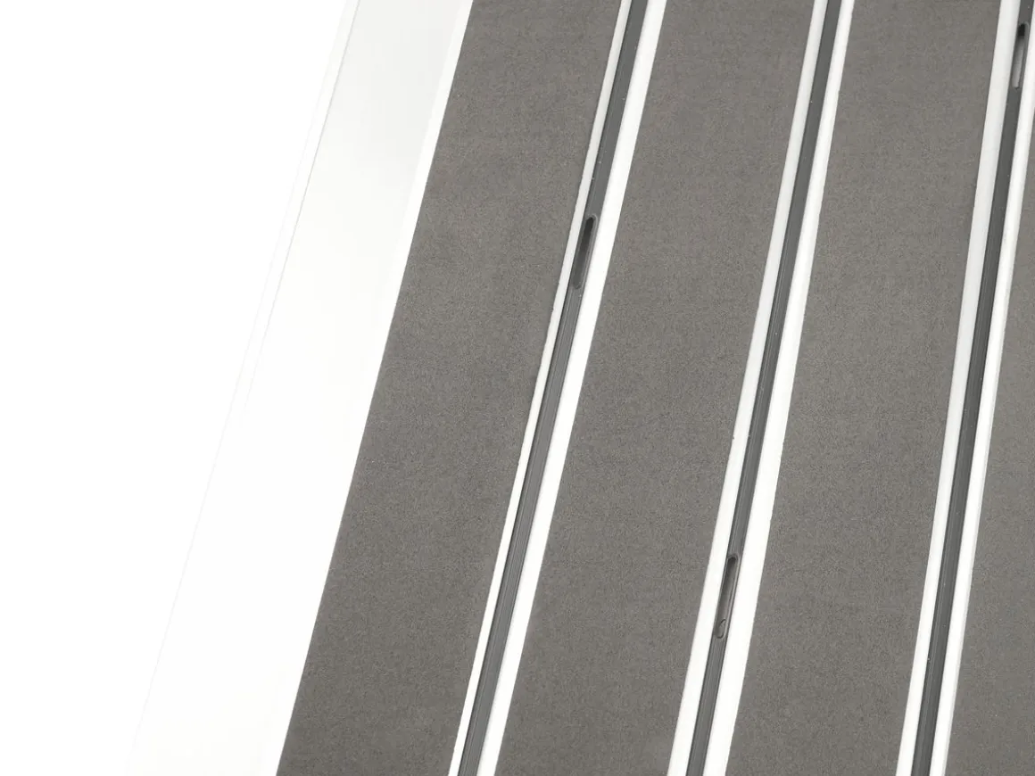 Fussmatte Aluminium 60 x 40 cm silber/grau
