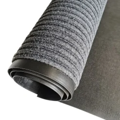 Fussmatte 150 x 90 cm grau