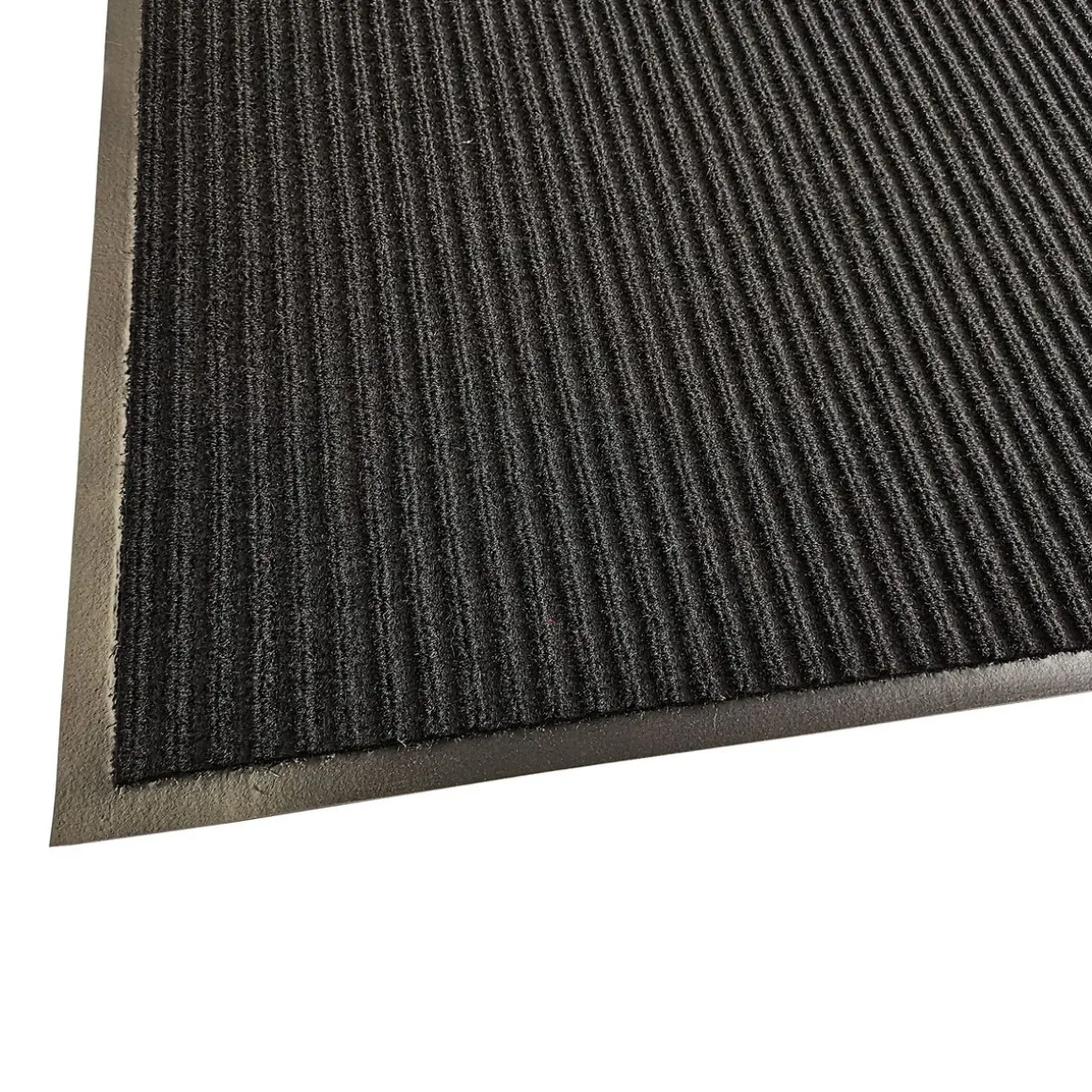 Fussmatte 150 x 90 cm schwarz