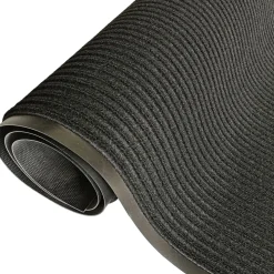 Fussmatte 150 x 90 cm schwarz