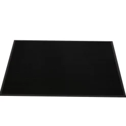 Fussmatte 90 x 60 cm schwarz