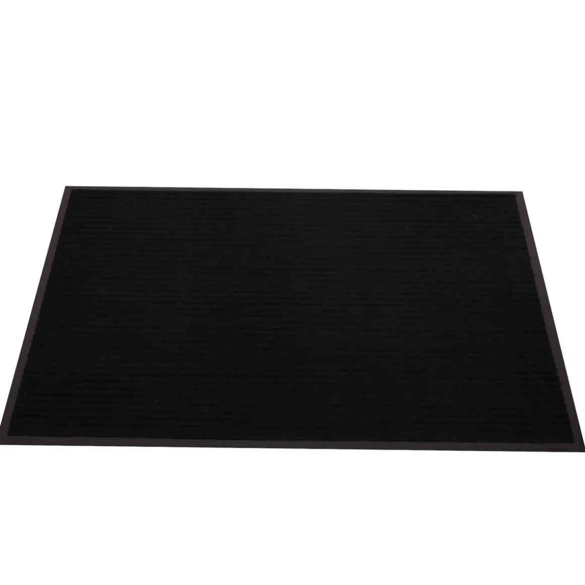 Fussmatte 90 x 60 cm schwarz