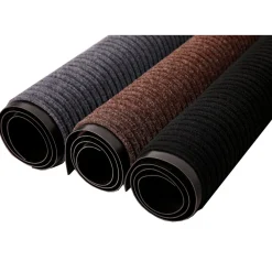 Fussmatte 90 x 60 cm schwarz