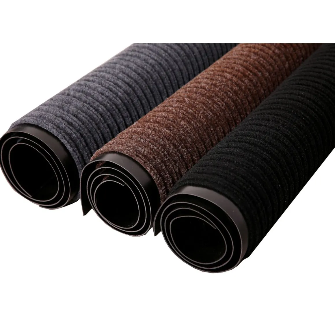 Fussmatte 90 x 60 cm schwarz