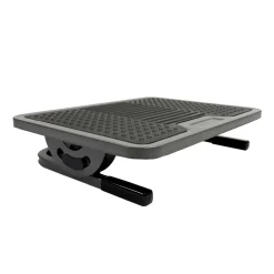 Fussstütze höhenverstellbar 40 x 30 x 13 cm schwarz/grau