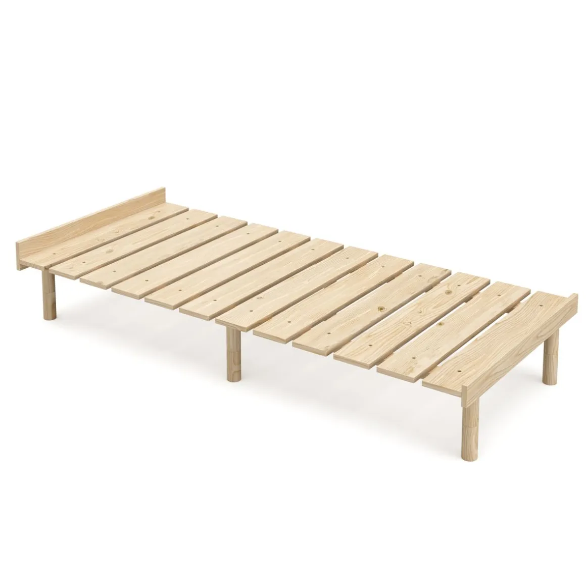 Futonbett Holzbett KIOTO 90 x 200 cm
