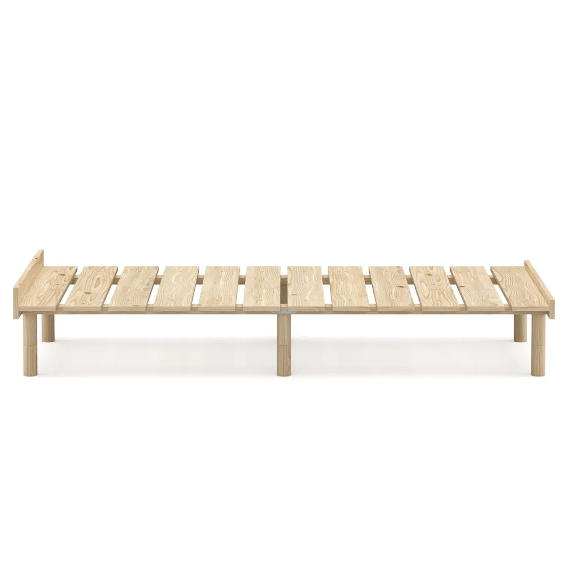 Futonbett Holzbett KIOTO 90 x 200 cm