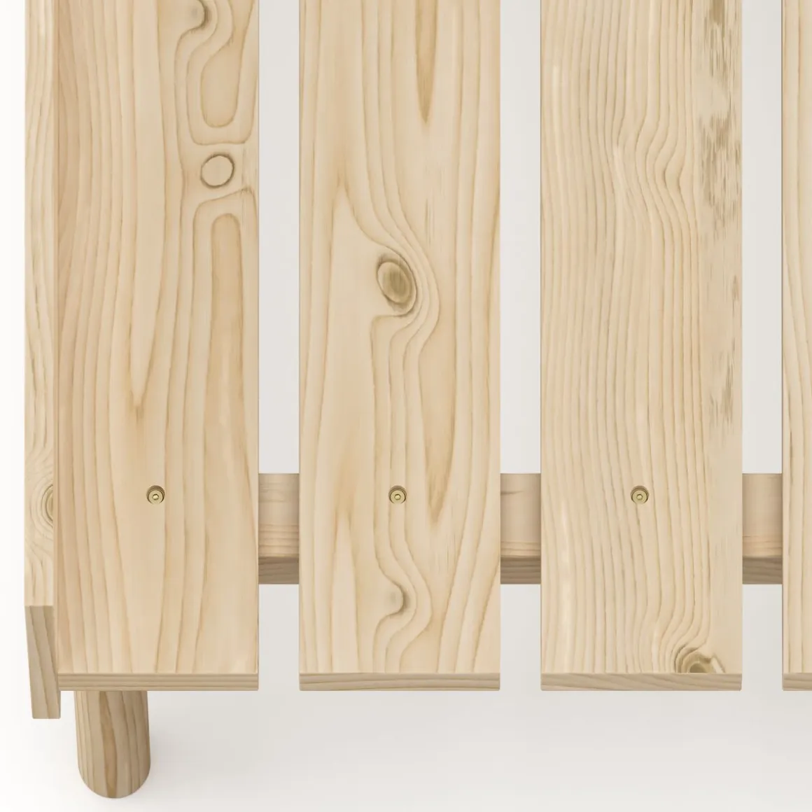 Futonbett Holzbett KIOTO 90 x 200 cm