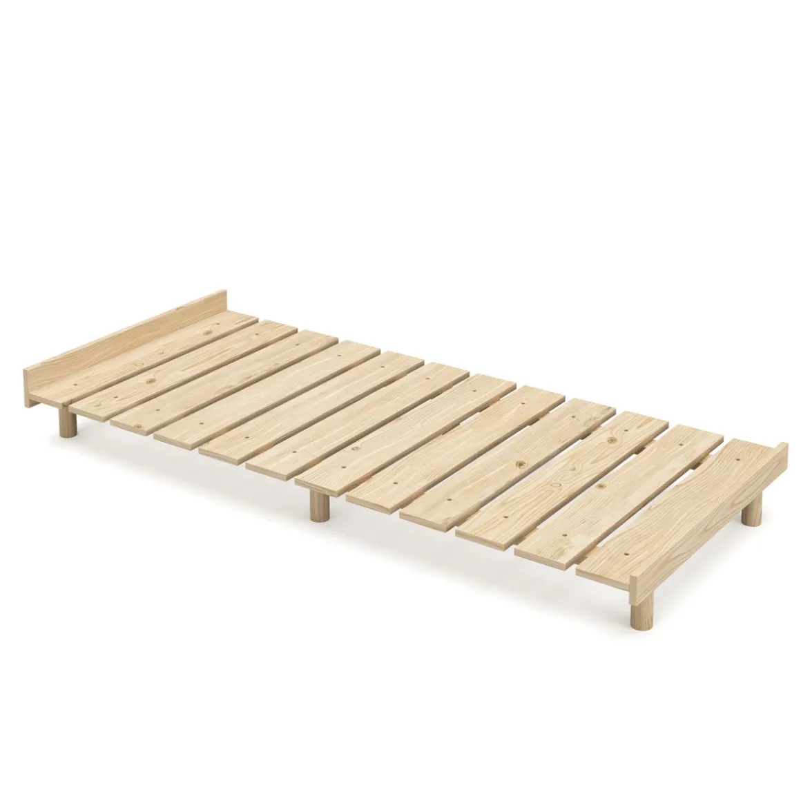 Futonbett Holzbett KIOTO 90 x 200 cm