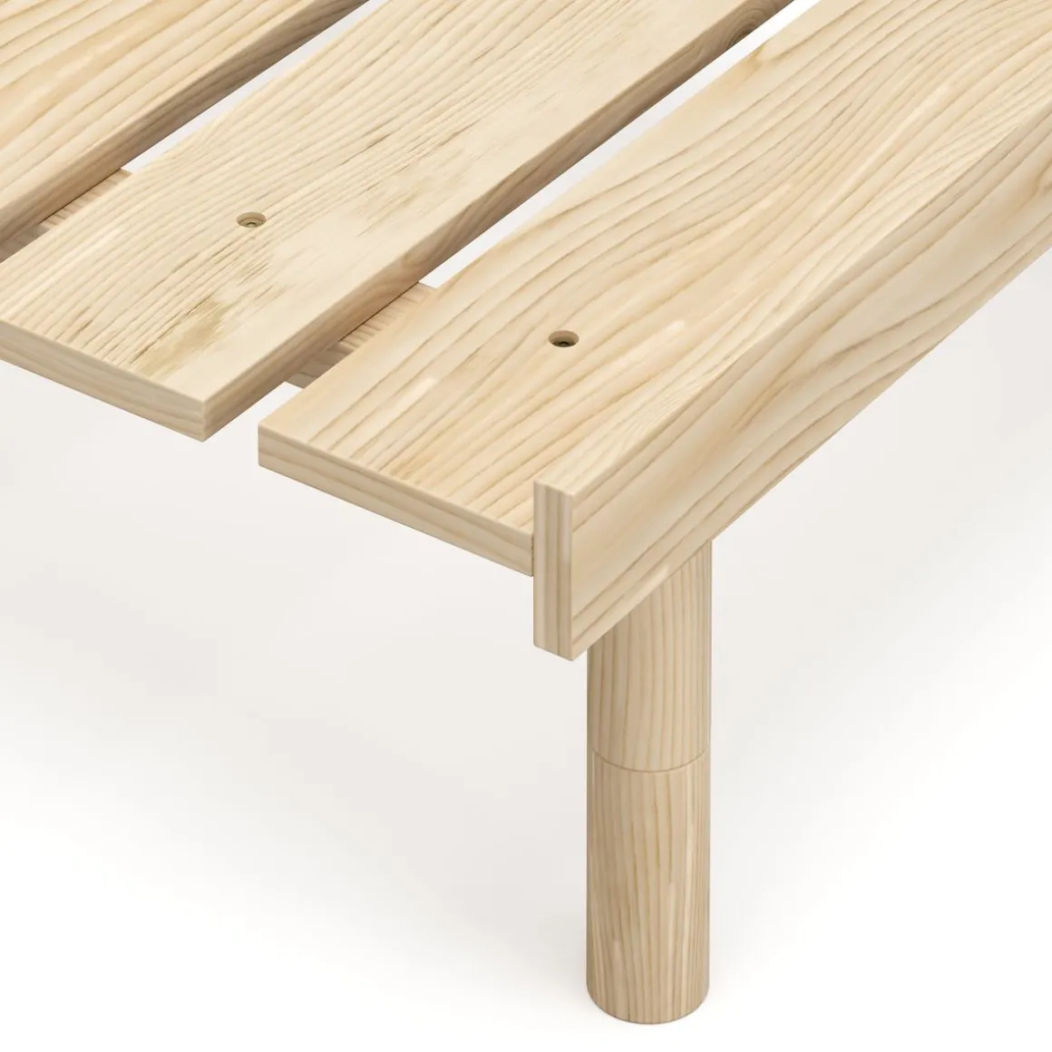 Futonbett Holzbett KIOTO 90 x 200 cm