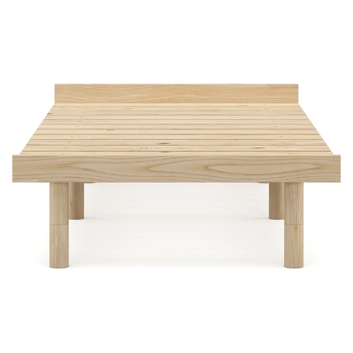 Futonbett Holzbett KIOTO 90 x 200 cm