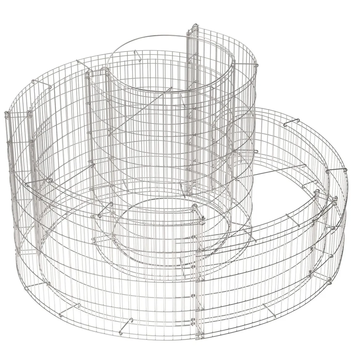 Gabione Kräuterspirale 90 x 110 x 60 cm