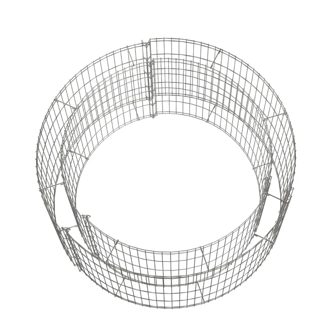 Gabione rund 81 x 67 x 40 cm