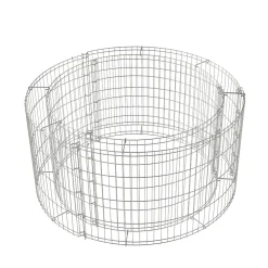 Gabione rund 81 x 67 x 40 cm