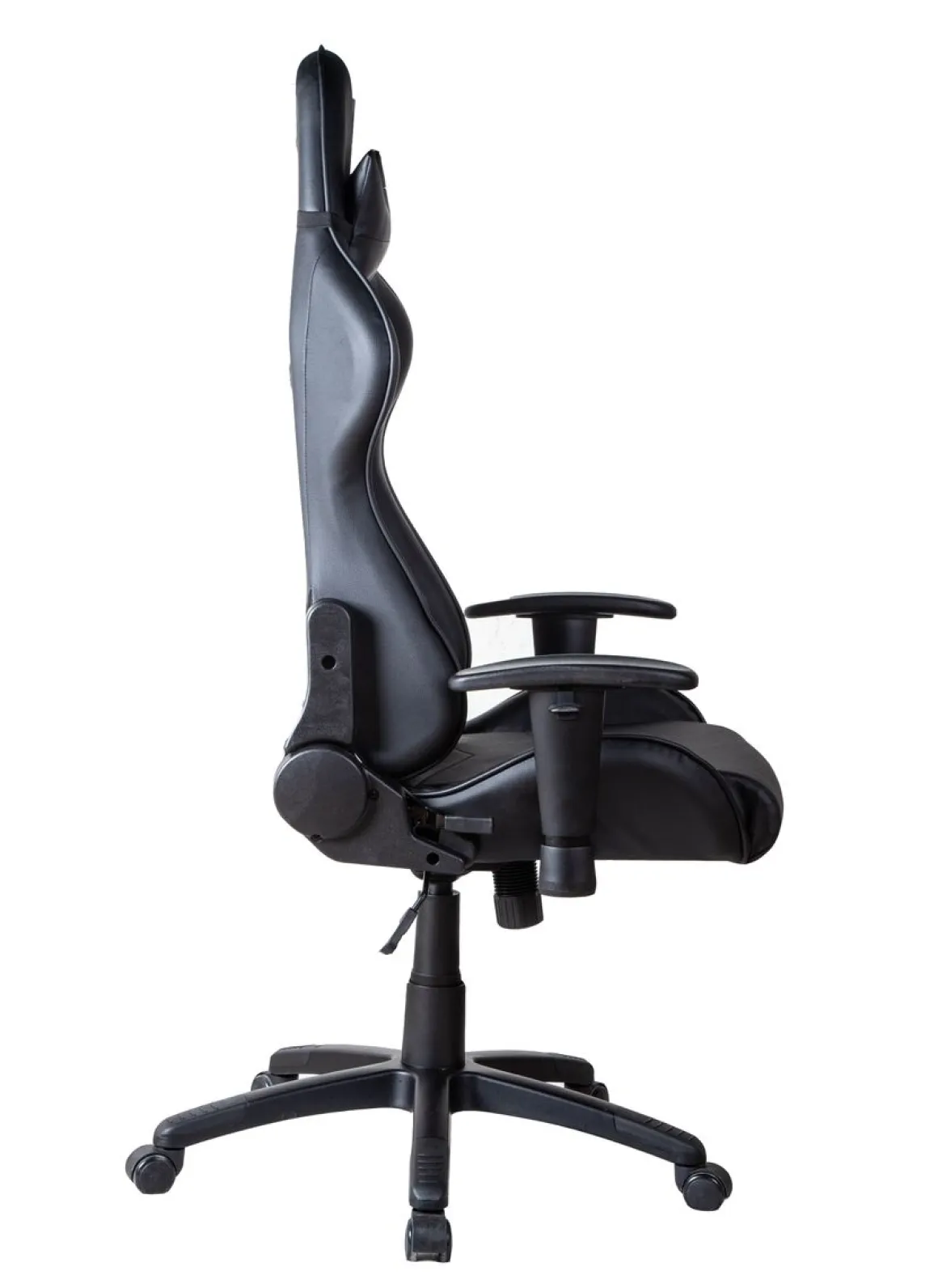 Gamingstuhl Bürostuhl Leder LIMITLESS schwarz