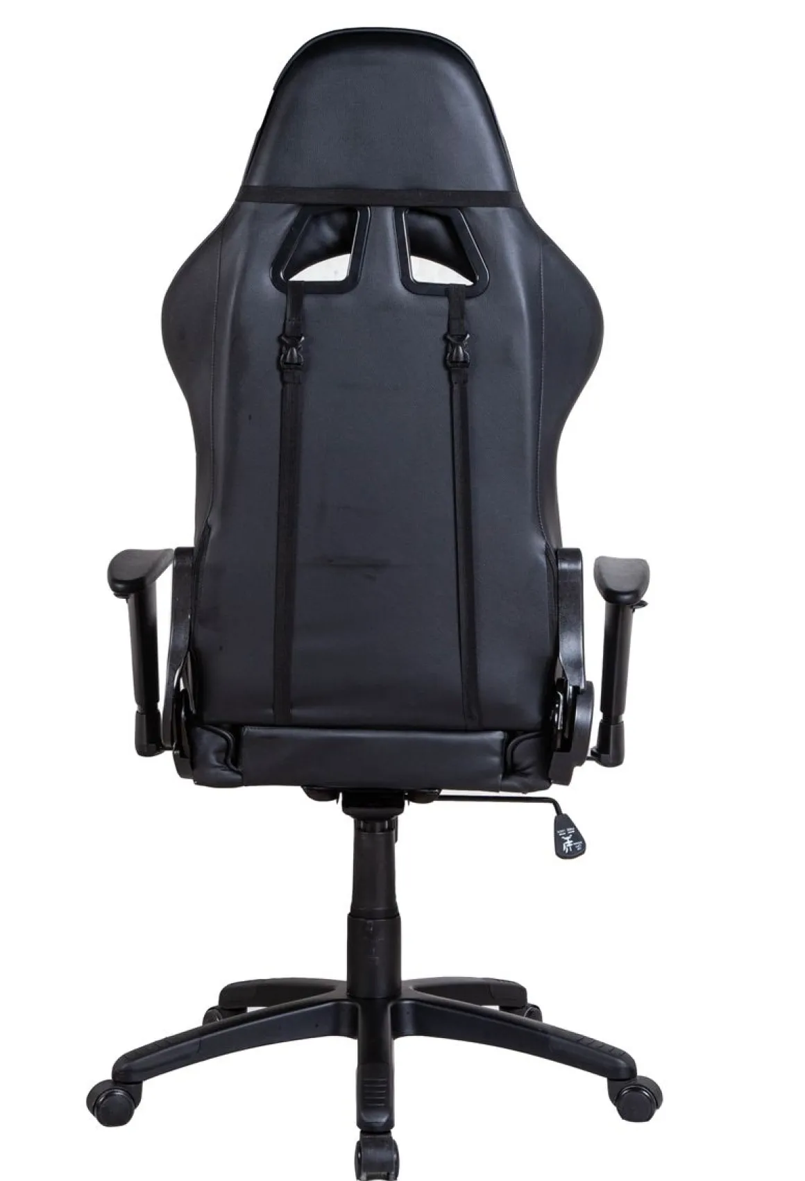Gamingstuhl Bürostuhl Leder LIMITLESS schwarz