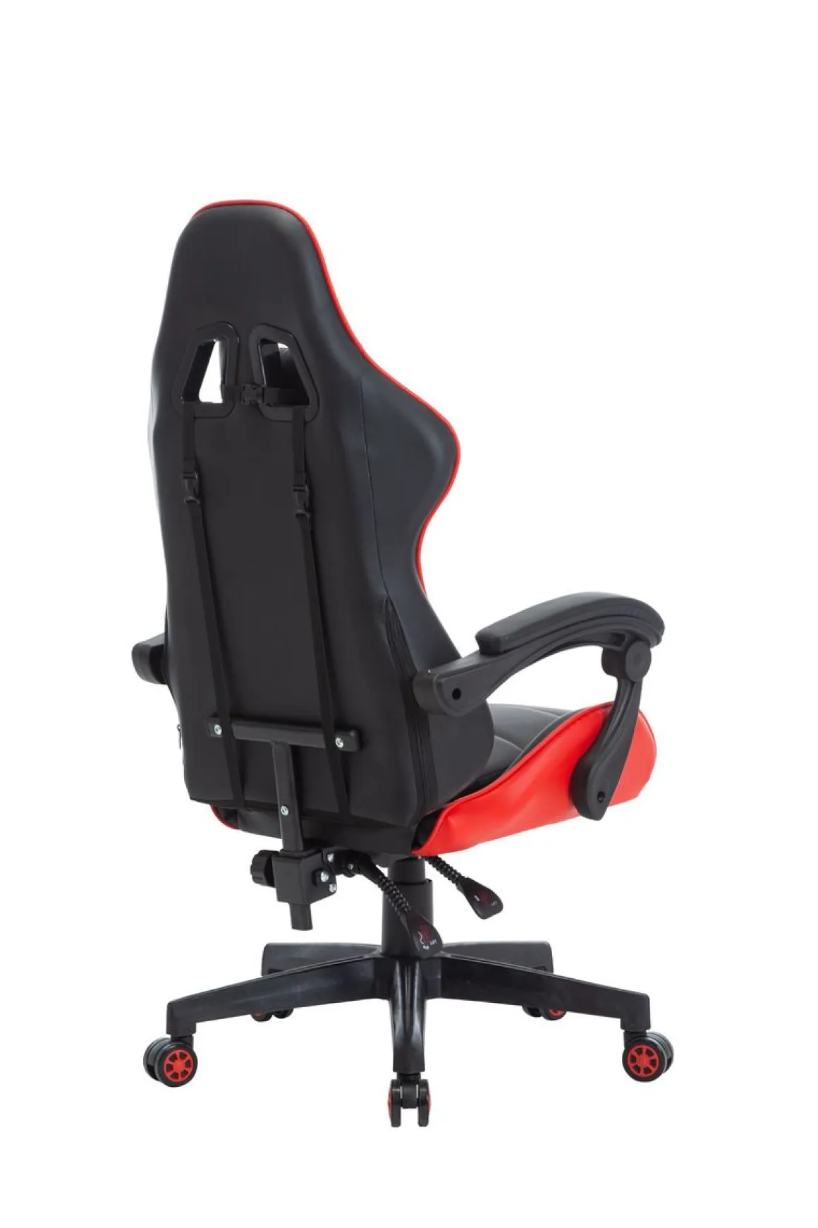 Gamingstuhl Bürostuhl Leder THUNDERBOLT rot