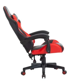 Gamingstuhl Bürostuhl Leder THUNDERBOLT rot