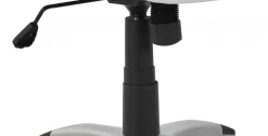 Gaming Stuhl Bürostuhl Leder TURBO weiss